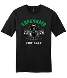 EGF Football Helmet -- Cotton Short Sleeve Shirt