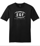 EGF White Football -- Cotton Short Sleeve