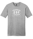 EGF White Football -- Cotton Short Sleeve