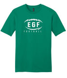EGF White Football -- Cotton Short Sleeve