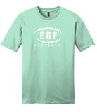 EGF White Football -- Cotton Short Sleeve
