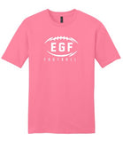 EGF White Football -- Cotton Short Sleeve