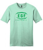 EGF Green Football -- Cotton Short Sleeve
