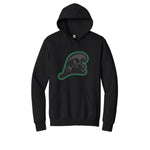 Green Wave Blackout - Fleece Hoodie -- Youth/Adult