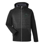 Green Wave - Hybrid Hooded Jacket - Adult