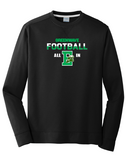 EGF Football 6 Designs to choose from -- Black Performance Crewneck