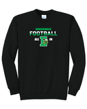 EGF Football 6 Designs to choose from -- Black Cotton Crewneck