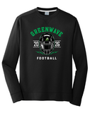 EGF Football 6 Designs to choose from -- Black Performance Crewneck