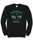 EGF Football 6 Designs to choose from -- Black Cotton Crewneck