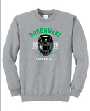 EGF Football 7 Designs to choose from -- LT Grey Cotton Crewneck