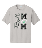 EGF Football Mom in Black -- Performance Short Sleeve Shirt