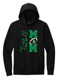EGF Football Mom in Green - Fleece Hoodie
