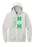 EGF Football Mom in Green - Fleece Hoodie