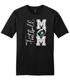 EGF Football Mom in White -- Cotton Short Sleeve Shirt