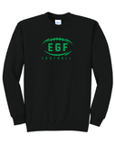 EGF Football 6 Designs to choose from -- Black Cotton Crewneck
