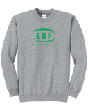 EGF Football 7 Designs to choose from -- LT Grey Cotton Crewneck