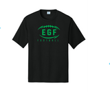 EGF Green Football -- Performance Short Sleeve Shirt