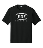 EGF Green Football -- Performance Short Sleeve Shirt