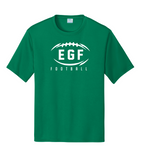 EGF Green Football -- Performance Short Sleeve Shirt