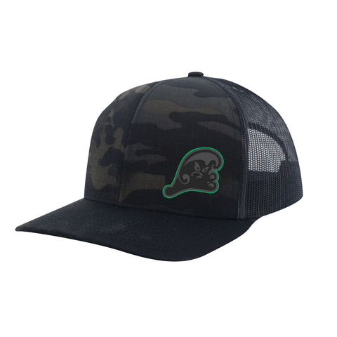 Green Wave - Multicam Snapback